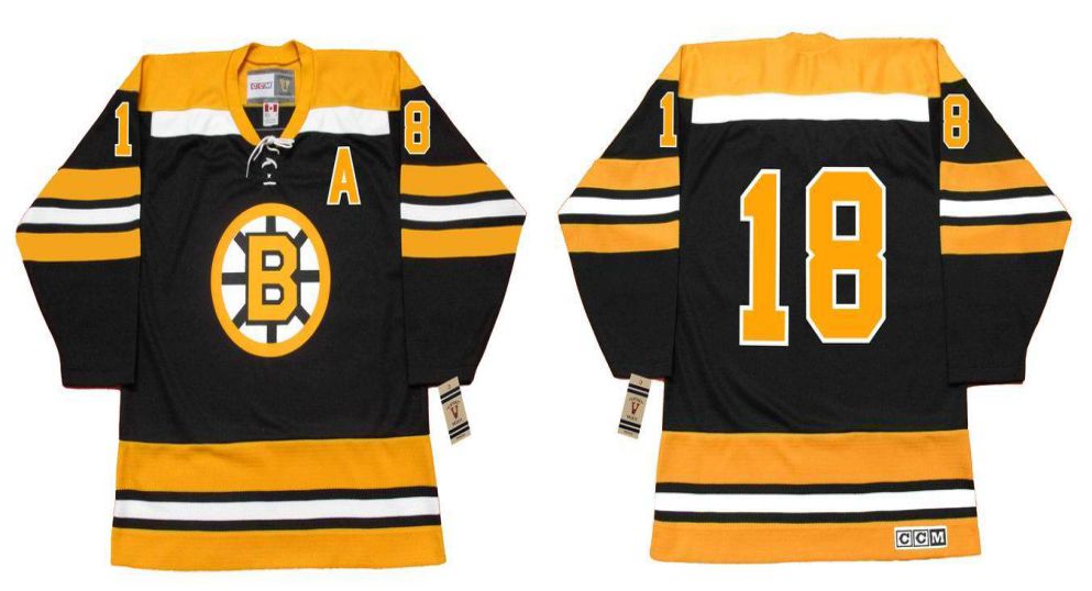 2019 Men Boston Bruins 18 Westfall Black CCM NHL jerseys